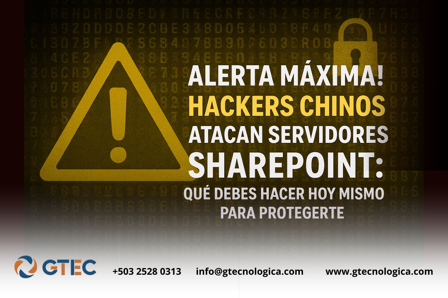 CHINOS ATACAN SERVIDORES SHAREPOINT