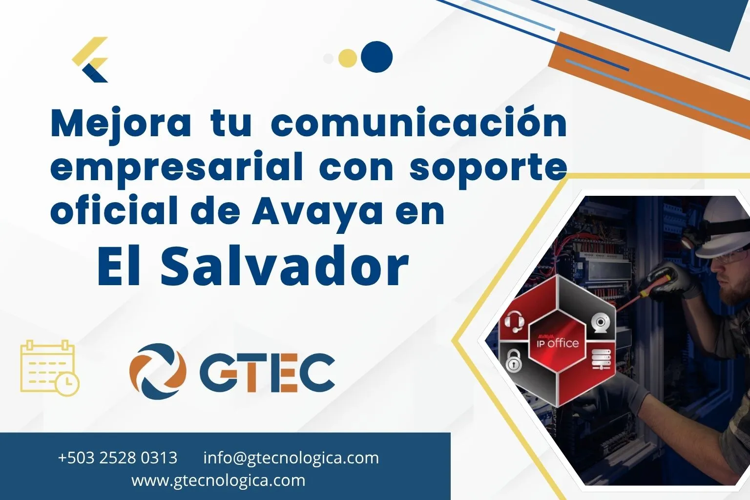 Soporte oficial de Avaya en El Salvador para empresas | GTEC mejora tu comunicación corporativa